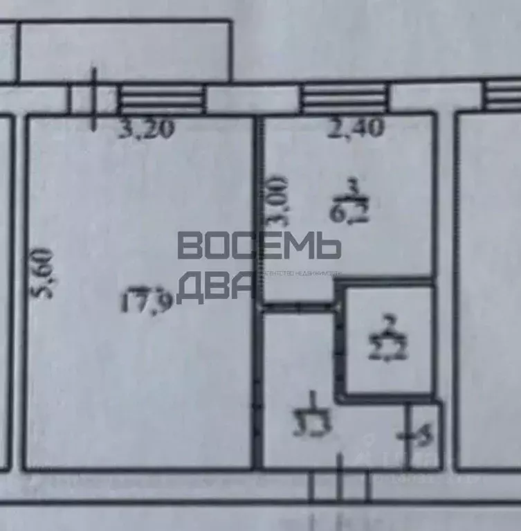1-к кв. Крым, Симферополь ул. Совхозная, 4 (30.0 м) - Фото 1