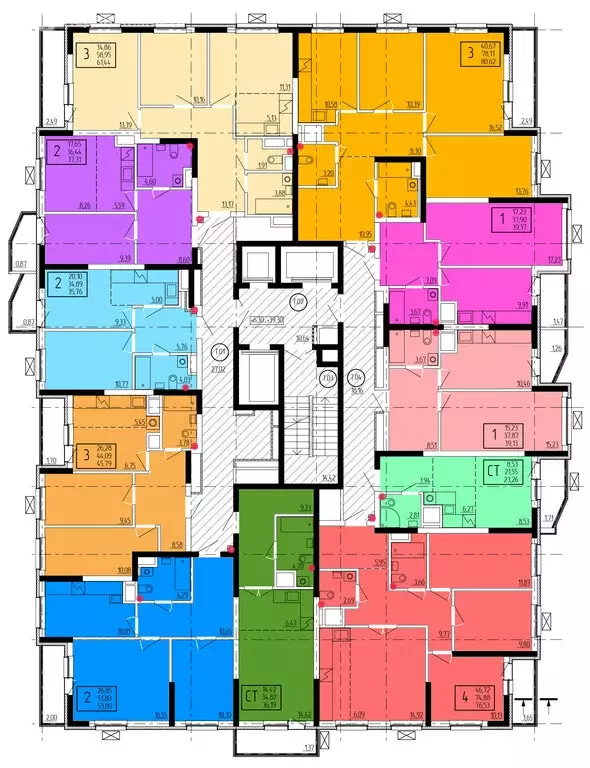 3-комнатная квартира: Уфа, проспект Дружбы Народов, 49 (79.7 м) - Фото 2