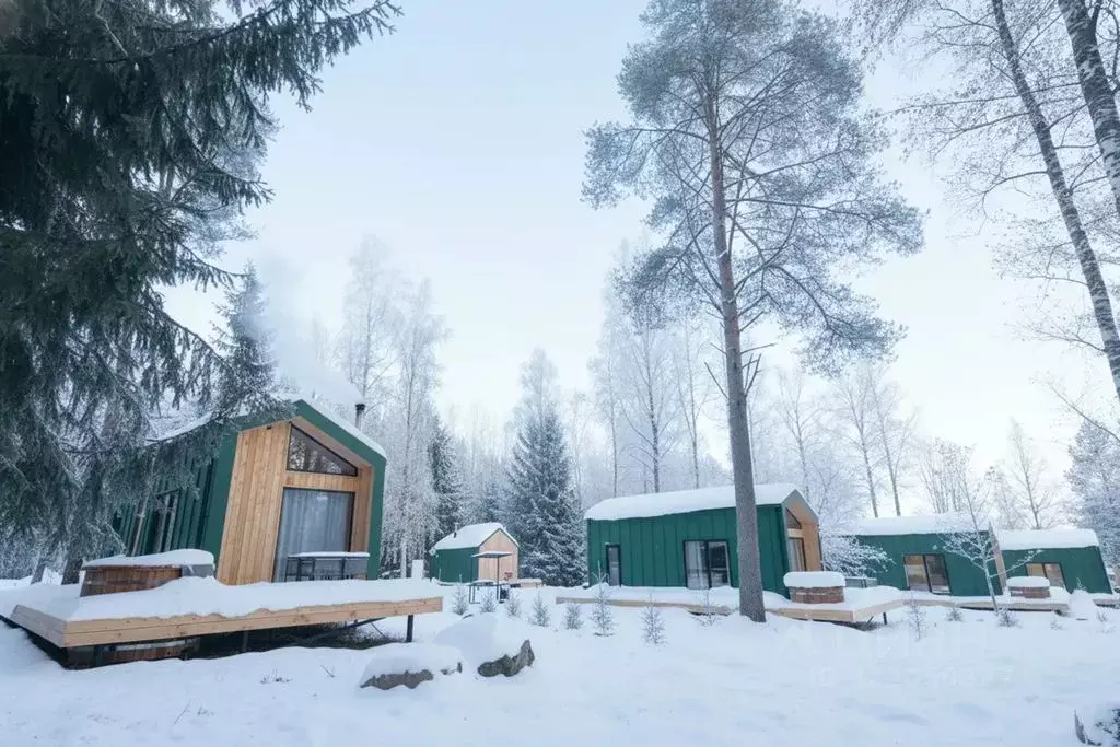 Дом в Ленинградская область, Приозерский район, Плодовское с/пос, ... - Фото 1