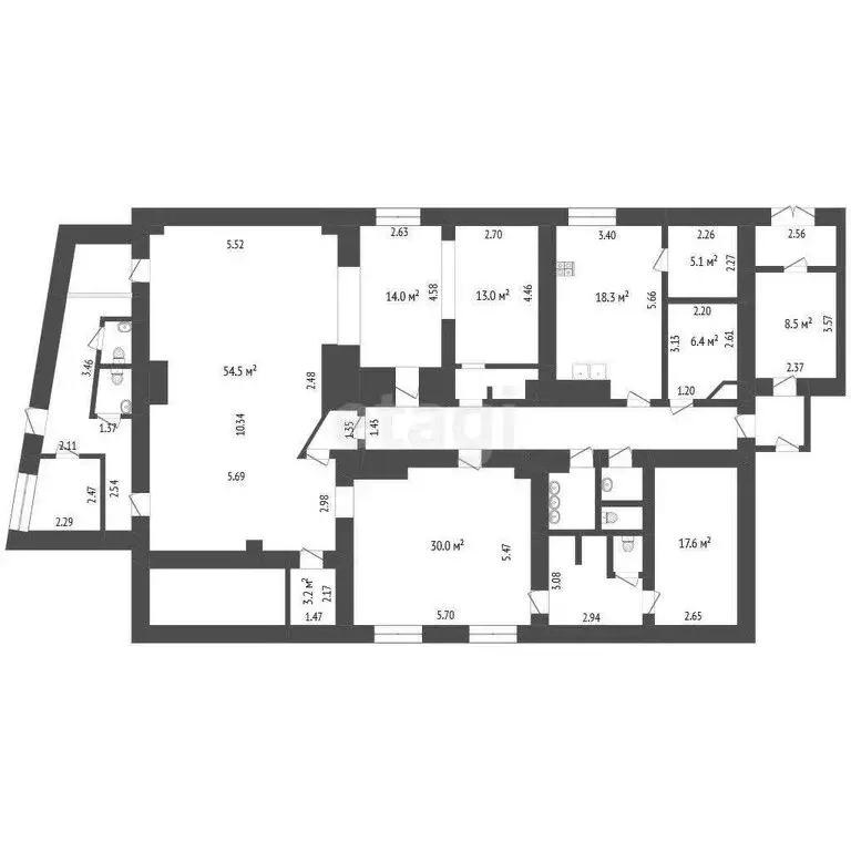 Помещение свободного назначения (220 м) - Фото 1