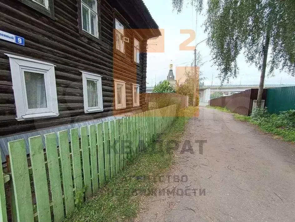 Доля в 2-к. квартире, 46,3 м, 1/2 эт. - Фото 1
