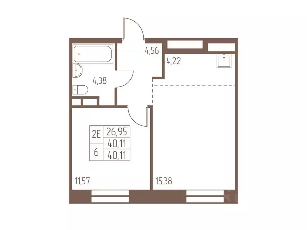 2-к кв. Московская область, Ивантеевка Пушкинский городской округ, ... - Фото 1