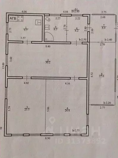 Дом в Башкортостан, Уфа Романовка мкр, ул. Кустарево, 5 (111 м) - Фото 1