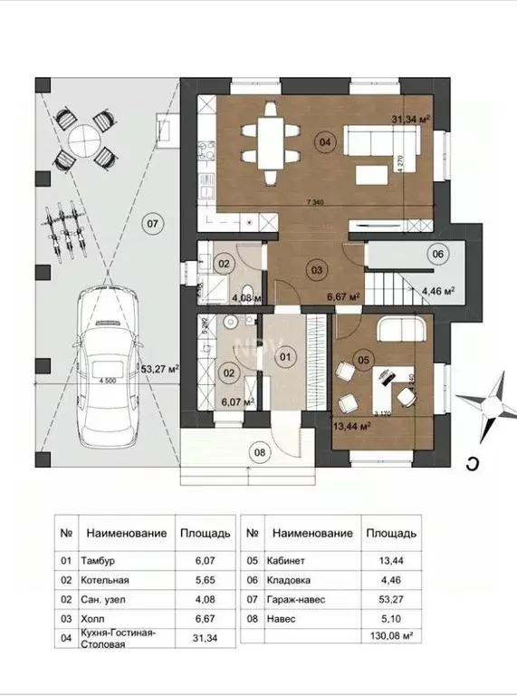 Дом в Москва пос. Внуково, ул. Некрасова, 12 (150 м) - Фото 1