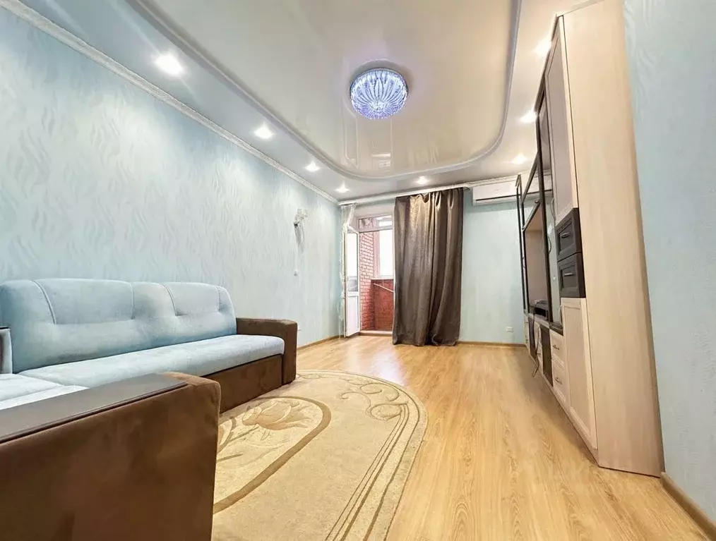 Квартира, 1 комната, 38.1 м - Фото 1