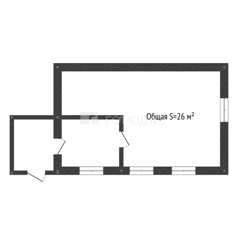 Дом в Кемеровская область, Мыски Отрадная ул., 14 (19 м) - Фото 1
