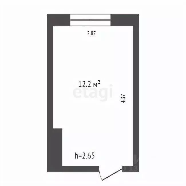 Комната Красноярский край, Красноярск Ключевская ул., 59 (12.2 м) - Фото 2