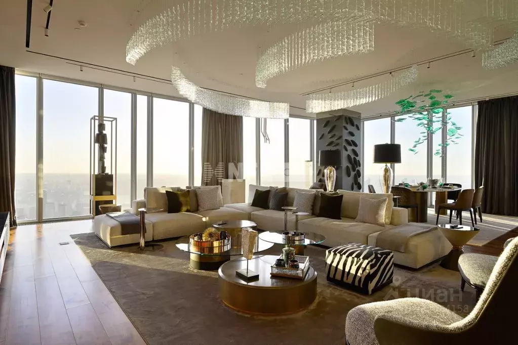 6-к кв. Москва 1-й Красногвардейский проезд, 21с1 (1000.0 м) - Фото 1