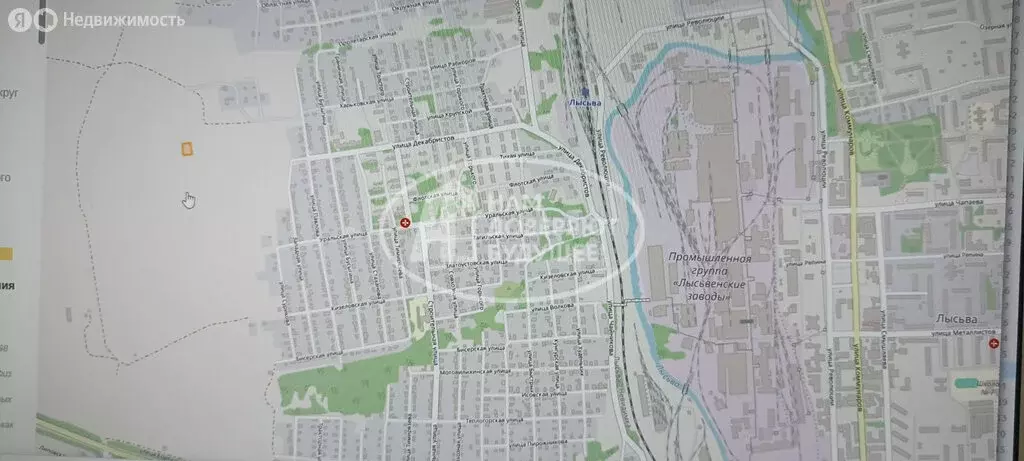 Участок в Лысьва, улица Декабристов, 52А (1200 м) - Фото 2