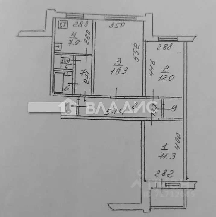 3-к кв. Воронежская область, Воронеж Минская ул., 63 (67.7 м) - Фото 2