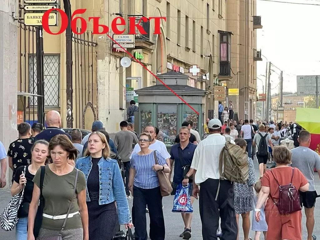 Торговая площадь в Санкт-Петербург ул. Бабушкина, 73 (15 м) - Фото 2