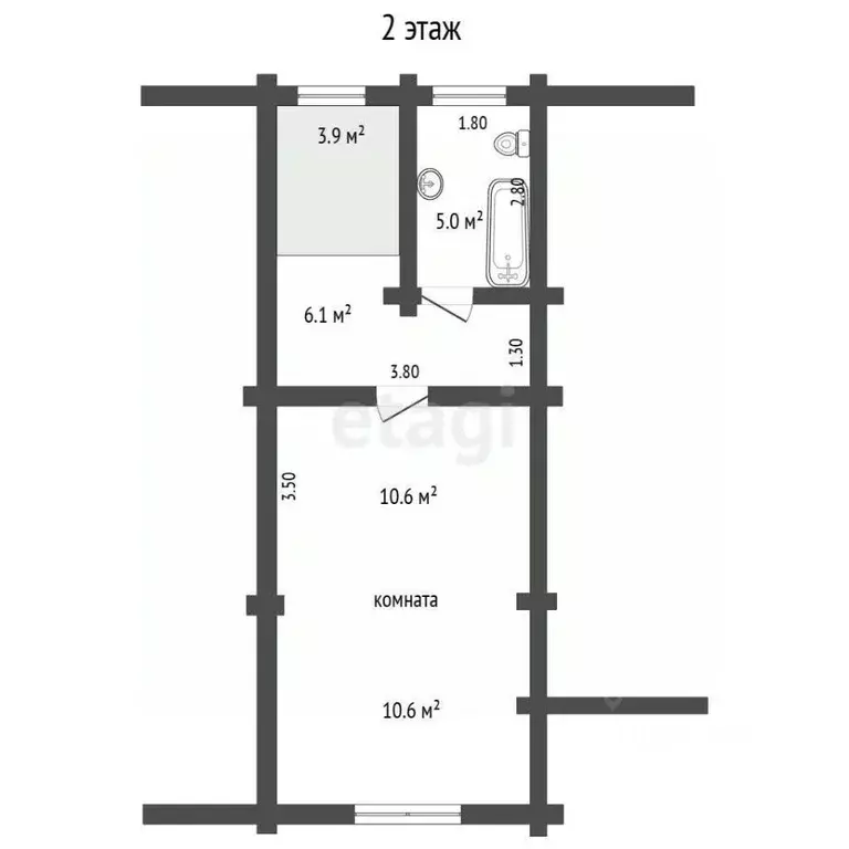 Дом в Челябинская область, Сосновский муниципальный округ, с. ... - Фото 2