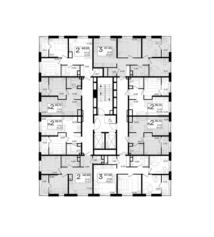 2-к кв. Краснодарский край, Краснодар Хлопчато-бумажный Комбинат мкр, ... - Фото 2
