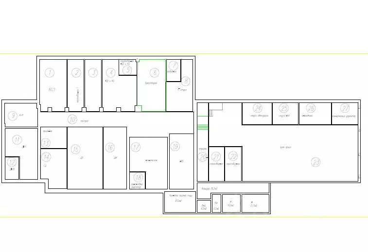 Офис в Татарстан, Казань ул. Мазита Гафури, 50 (1553 м) - Фото 1