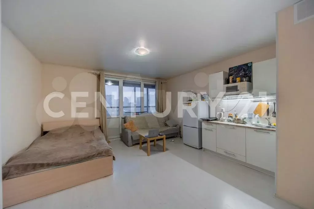 Квартира-студия, 26 м, 4/19 эт. - Фото 1