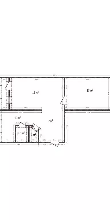 2-комнатная квартира: Махачкала, проспект Имама Шамиля, 86 (47 м) - Фото 1