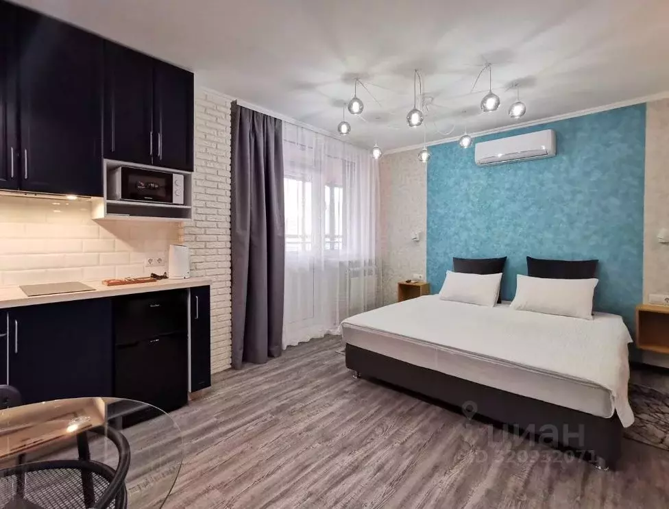 1-к кв. Красноярский край, Красноярск ул. Авиаторов, 38 (35.0 м) - Фото 1