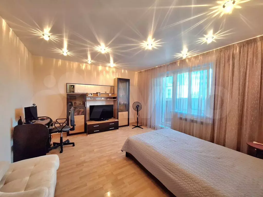 1-к. квартира, 38,8 м, 9/10 эт. - Фото 0