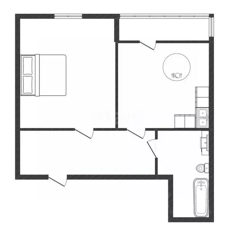 1-к кв. Краснодарский край, Краснодар ул. Героев-Разведчиков, 8к4 ... - Фото 2