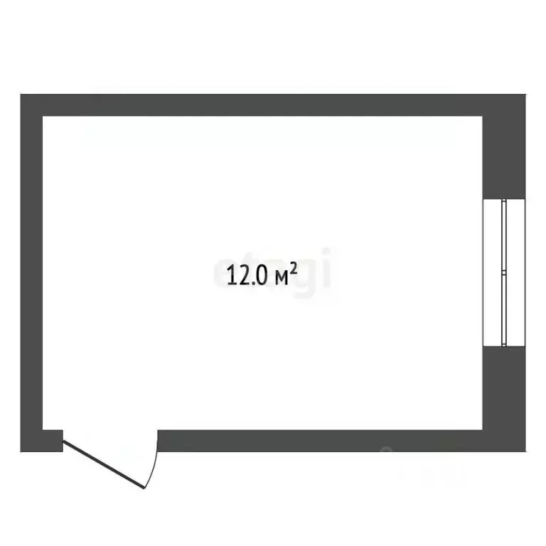 Студия Краснодарский край, Анапа ул. Тургенева, 45 (12.0 м) - Фото 2