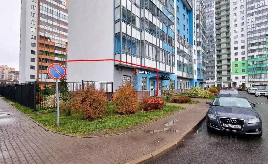 Помещение свободного назначения в Санкт-Петербург просп. Королева, ... - Фото 2