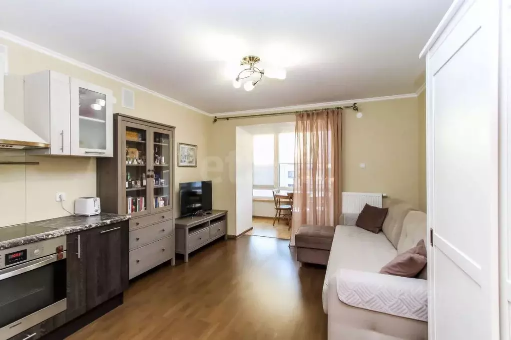 1-к кв. Тюменская область, Тюмень ул. Ю.-Р.Г. Эрвье, 28к3 (48.7 м) - Фото 1