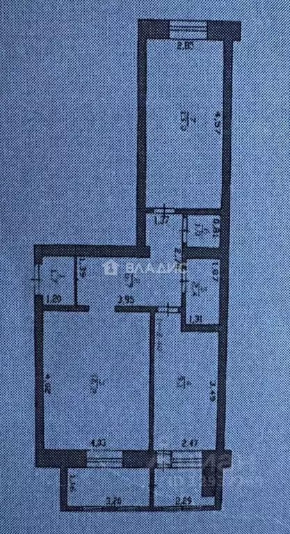 2-к кв. Пензенская область, Пензенский район, с. Кондоль ул. 8 Марта, ... - Фото 2