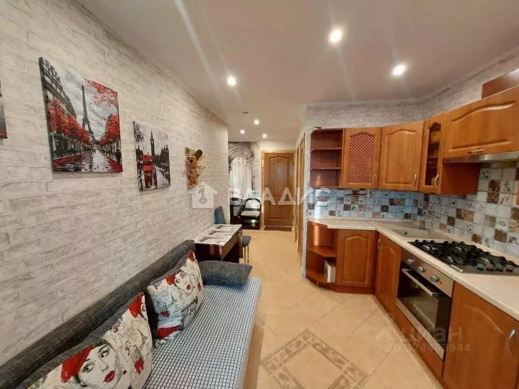 1-к кв. Калининградская область, Калининград ул. Мусоргского, 17 (41.0 ... - Фото 2