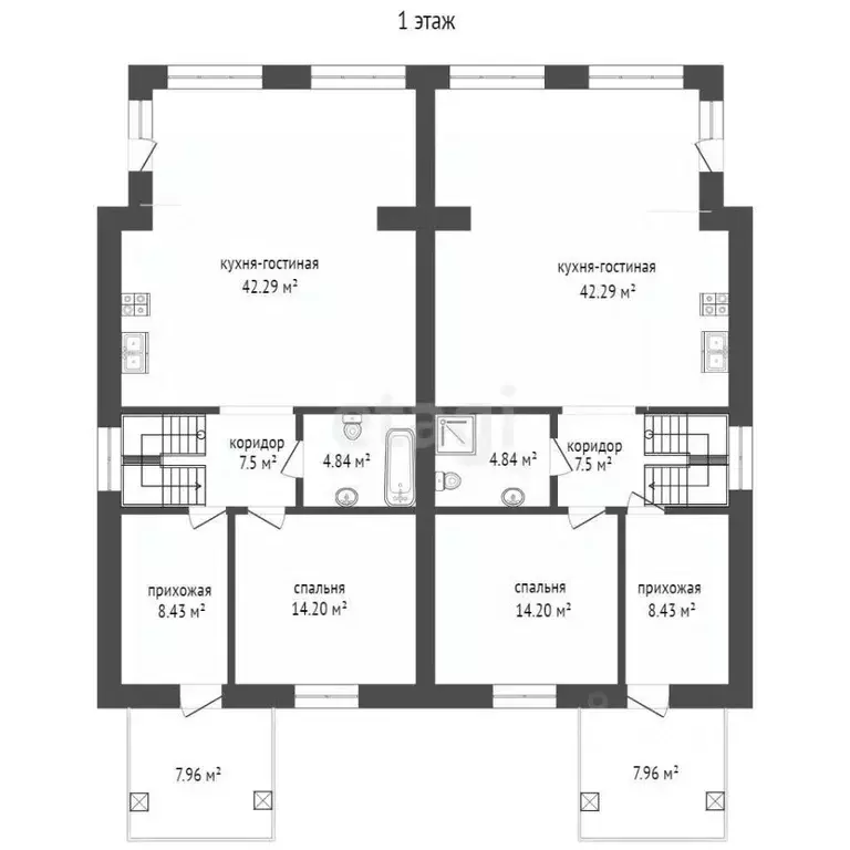 Таунхаус в Ярославская область, Ярославский муниципальный округ, д. ... - Фото 2