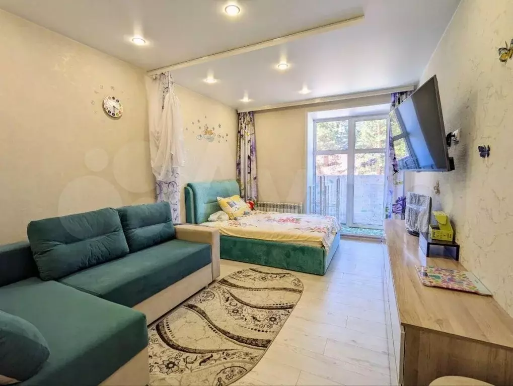 1-к. квартира, 37 м, 2/5 эт. - Фото 1