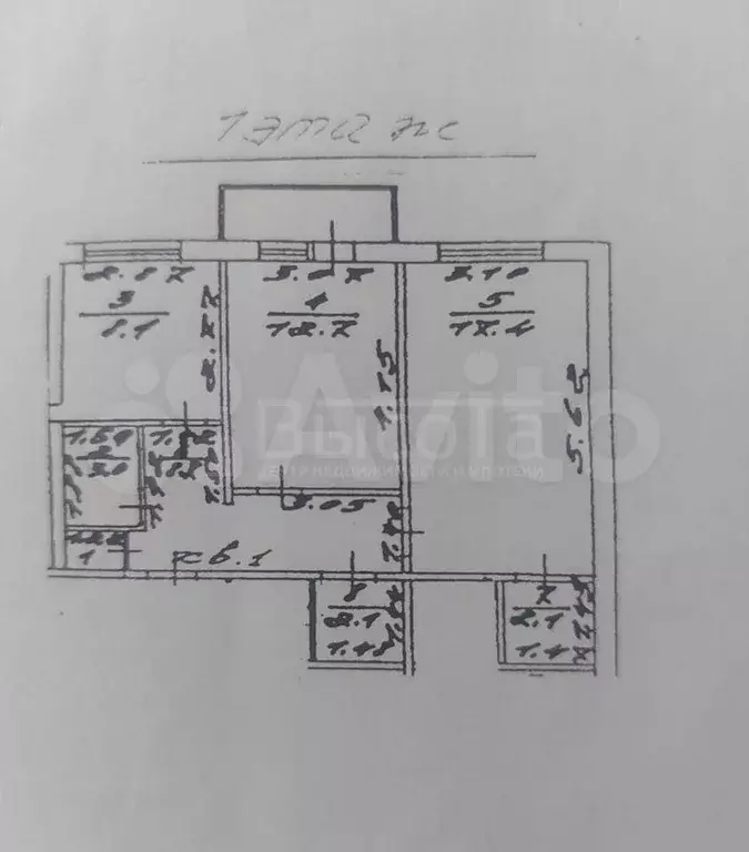 2-к. квартира, 56 м, 1/4 эт. - Фото 0