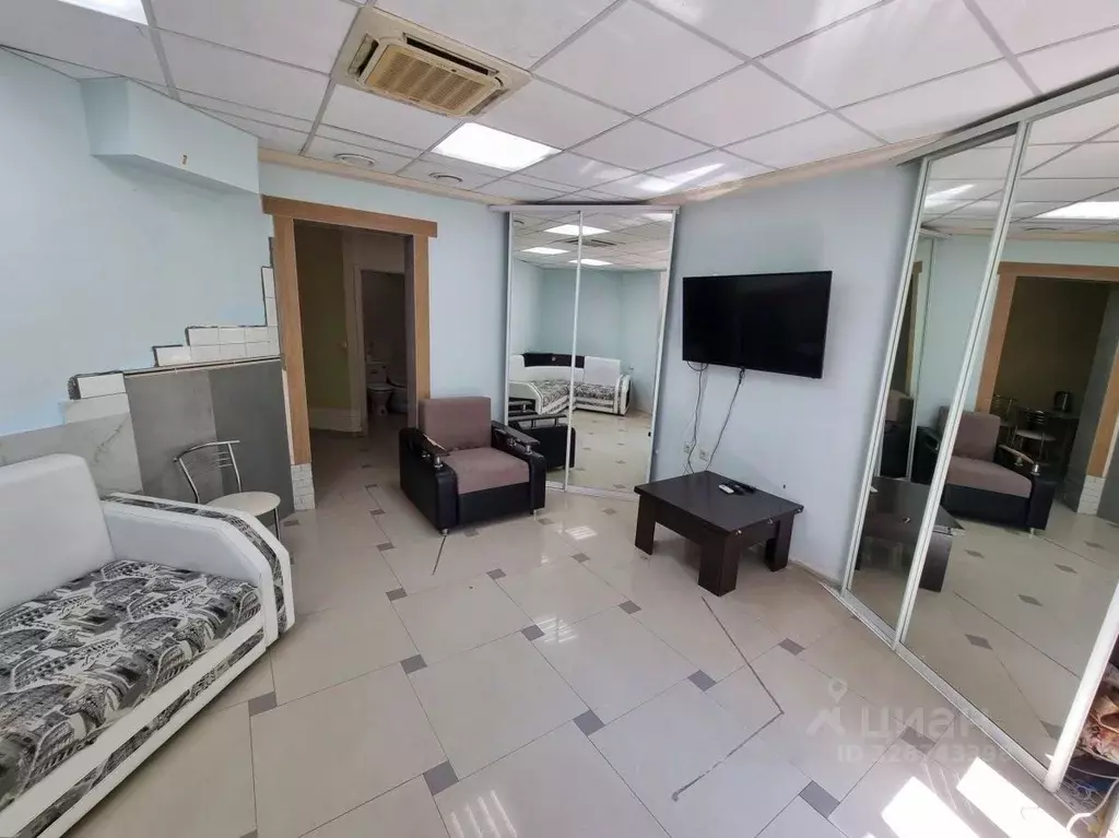 1-к кв. Краснодарский край, Сочи Мамайка мкр, ул. Плеханова, 55А (30.1 ... - Фото 0