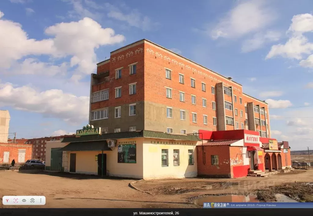 Свободной планировки кв. Чувашия, Канаш ул. Машиностроителей, 26 (74.6 ... - Фото 1