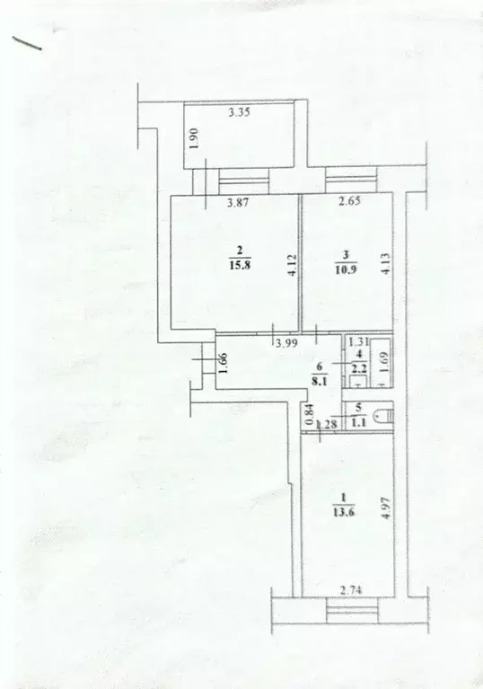 2-к кв. Саха (Якутия), Якутск ул. Халтурина, 6/3 (52.38 м) - Фото 1