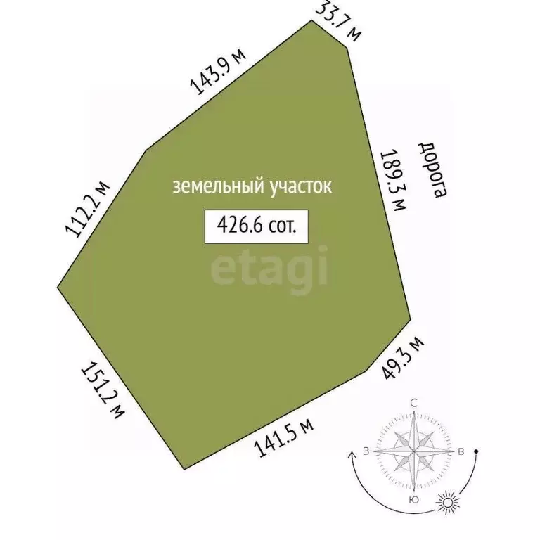 Участок в Тюменская область, Тюменский муниципальный округ, Каменское ... - Фото 1