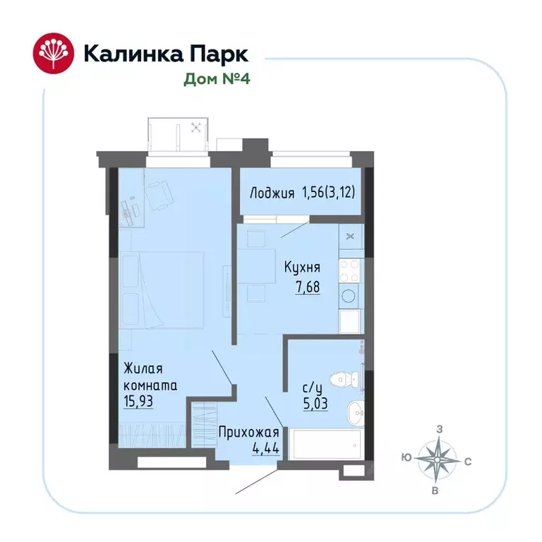 1-к кв. Удмуртия, Ижевск Восток-3 МОТ СНТ, 90 (33.43 м) - Фото 0
