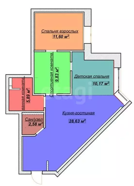2-комнатная квартира: Балашиха, микрорайон Салтыковка, улица ... - Фото 0