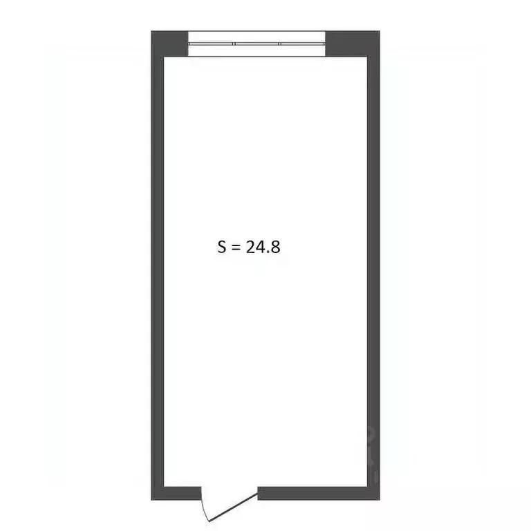 Студия Кемеровская область, Кемерово ул. Мичурина, 58к3 (24.8 м) - Фото 2