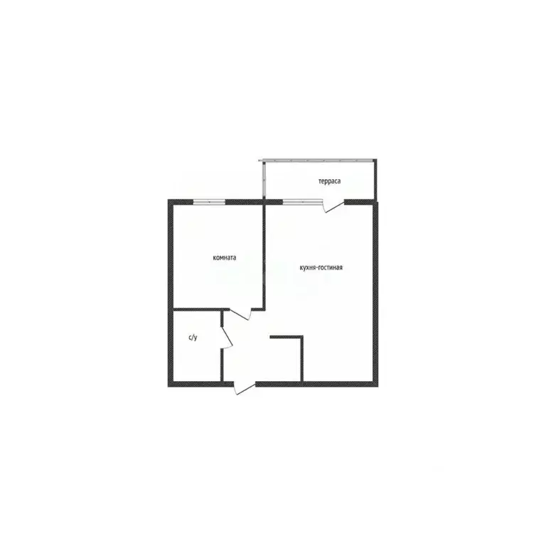 1-к кв. Курганская область, Курган ул. Коли Мяготина, 181 (28.4 м) - Фото 2