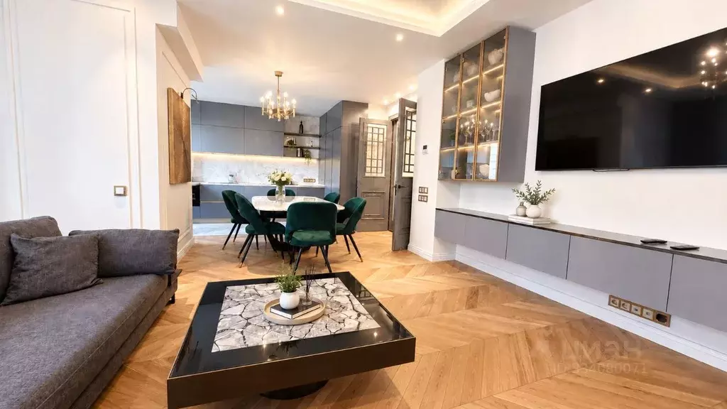 4-к кв. Москва Мосфильмовская ул., 88к4с2 (135.0 м) - Фото 2