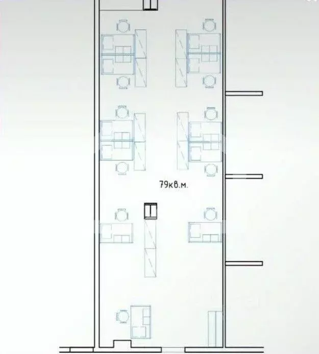 Помещение свободного назначения в Москва Бауманская ул., 6С2 (79 м) - Фото 2