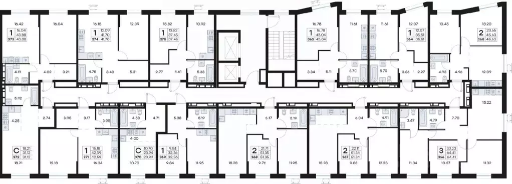 1-к кв. Приморский край, Владивосток Катерная ул., 31/2 (43.88 м) - Фото 2