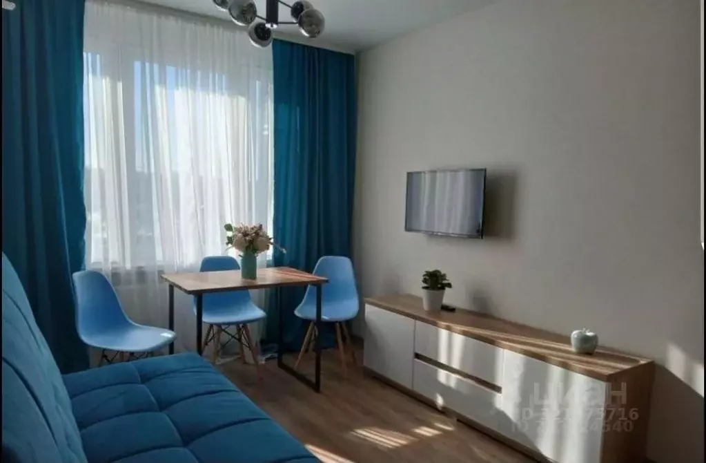 2-к кв. Татарстан, Казань ул. Натана Рахлина, 15к3 (35.0 м) - Фото 1
