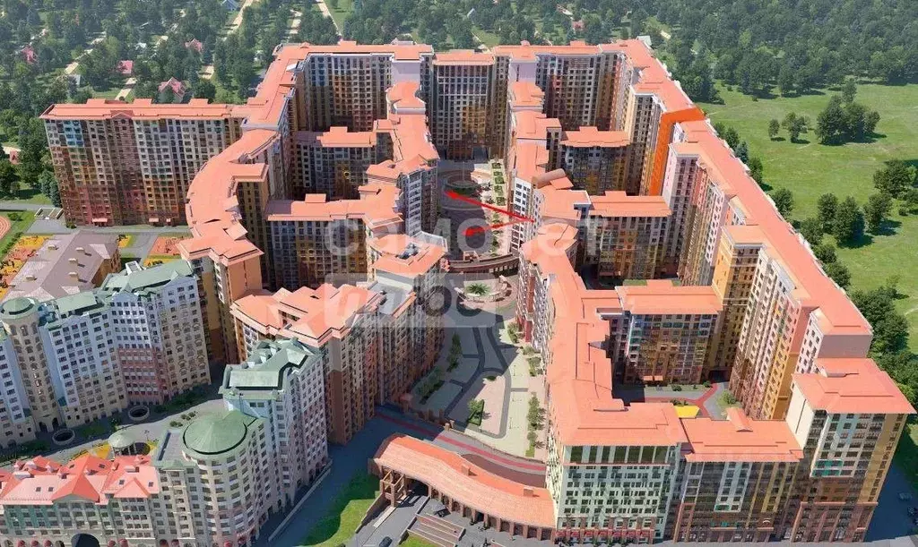 2-к кв. Московская область, Ленинский городской округ, пос. Развилка ... - Фото 2