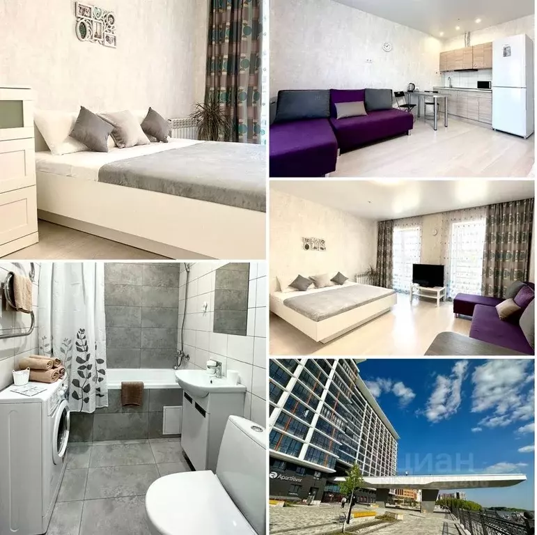 Студия Новосибирская область, Новосибирск Обская ул., 46/2 (31.6 м) - Фото 2