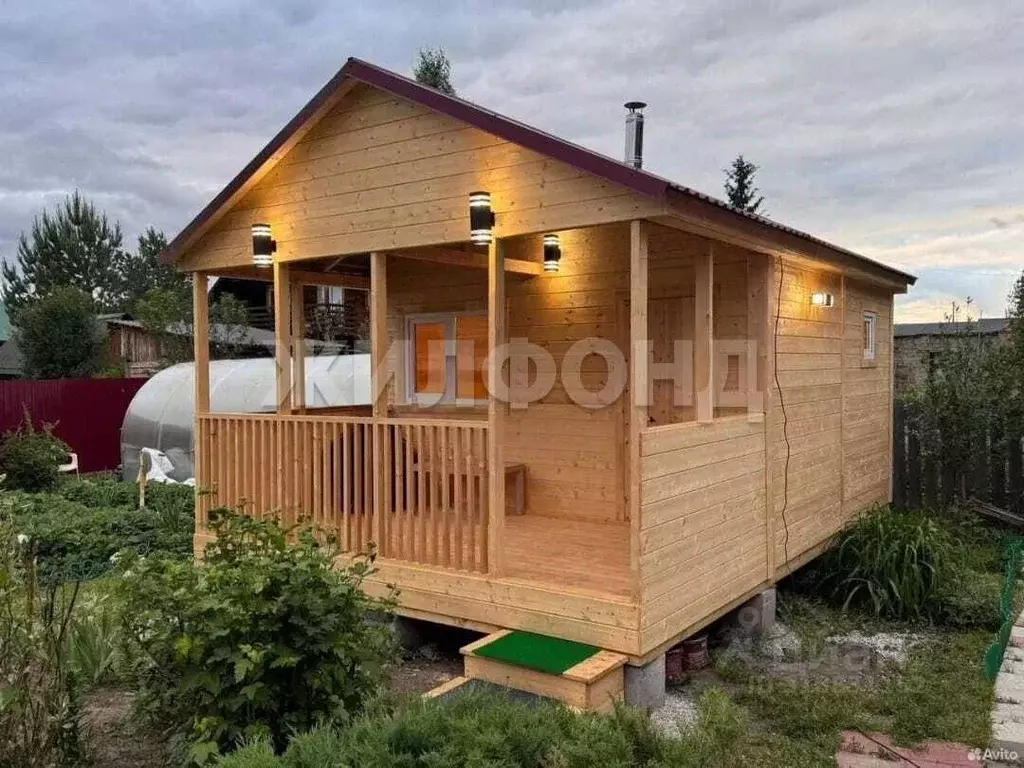Дом в Новосибирская область, Колыванский район, Рыбачий СНТ 263 (55 м) - Фото 0
