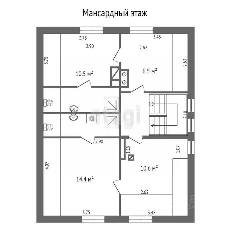 3-к кв. Калининградская область, Калининград просп. Победы, 243 (42.0 ... - Фото 2