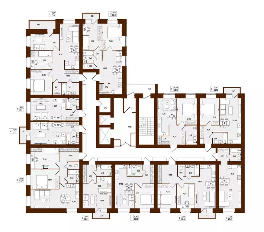 Квартира-студия: Брянск, Советский район (27.75 м) - Фото 2