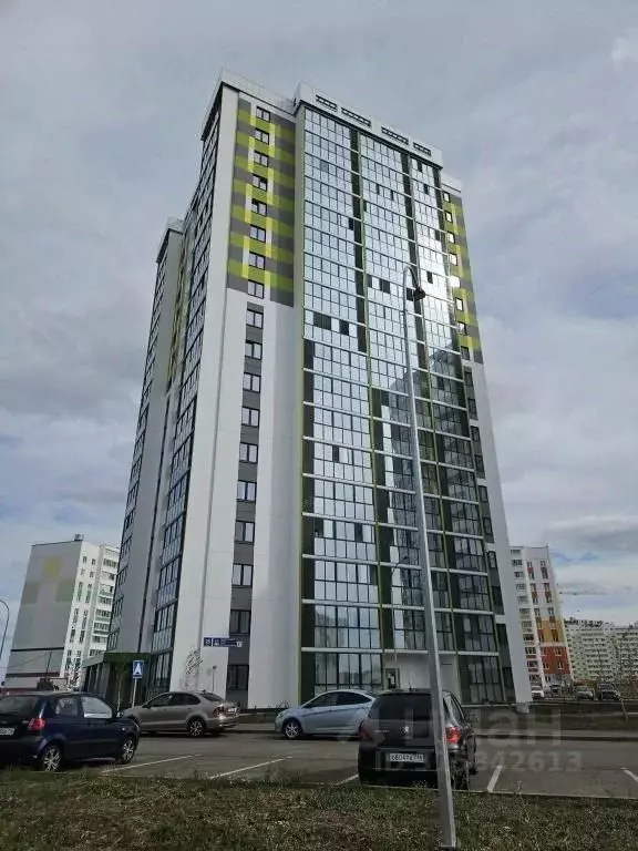 1-к кв. Татарстан, Набережные Челны ул. Виктора Полякова, 28 (59.0 м) - Фото 1