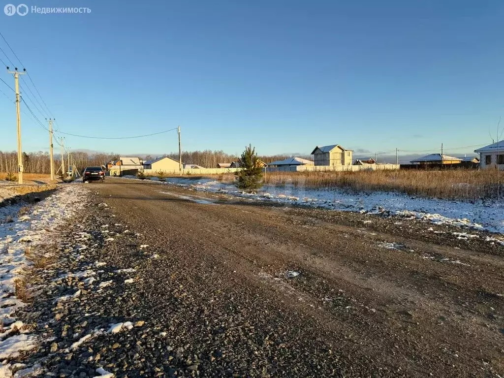 Участок в Тюменский муниципальный округ, деревня Малиновка, коттеджный ... - Фото 1